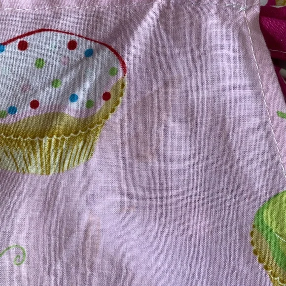 Gourmet Club Pink Cupcake Layered Apron